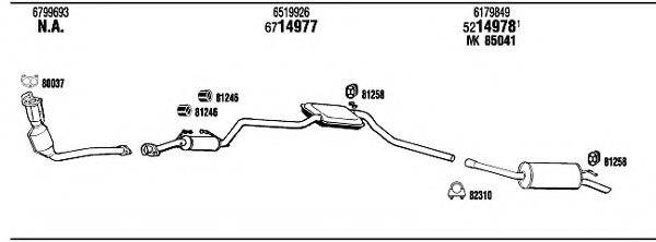 FONOS FO31197 Система випуску ОГ