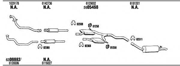 FONOS FO56066 Система випуску ОГ