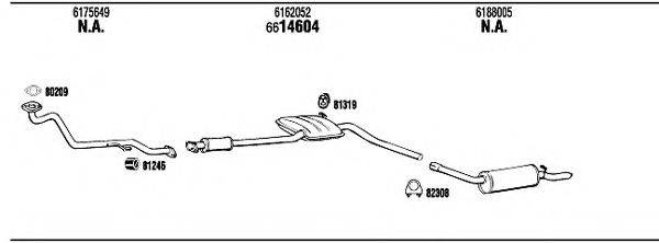 FONOS FO60430 Система випуску ОГ