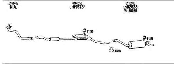 FONOS FO85014 Система випуску ОГ