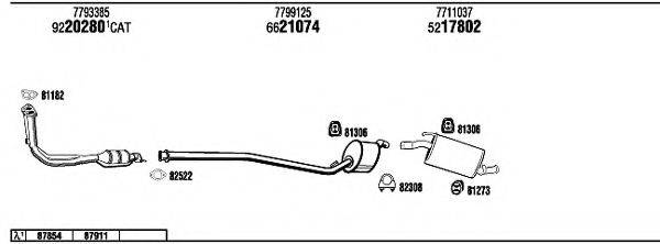 FONOS LN10040B Система випуску ОГ