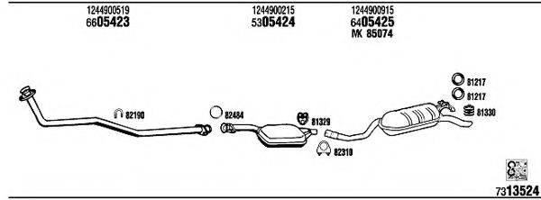 FONOS MB24202A Система випуску ОГ