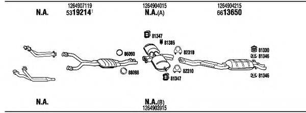 FONOS MB56006A Система випуску ОГ