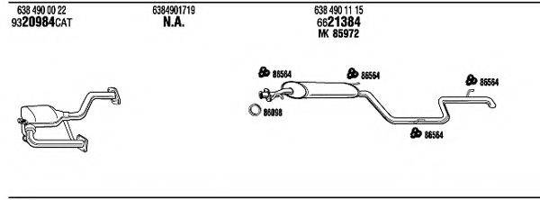 FONOS MBH05979 Система випуску ОГ