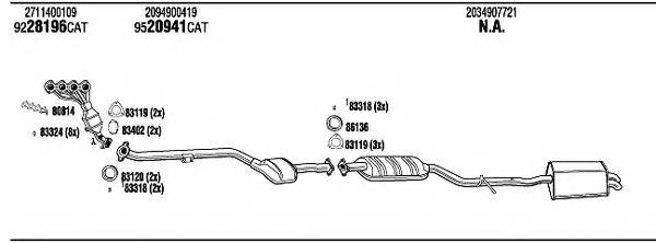 FONOS MBH16717B Система випуску ОГ