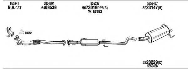 FONOS OPH19464CC Система випуску ОГ