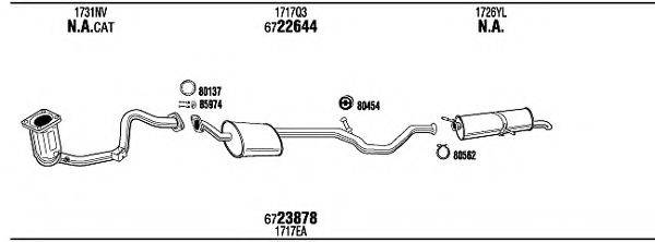 FONOS PEH32815 Система випуску ОГ