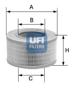 UFI 2760500 Повітряний фільтр