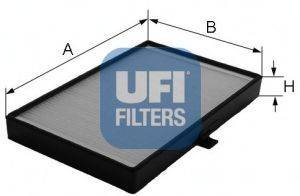 UFI 5307900 Фільтр, повітря у внутрішньому просторі