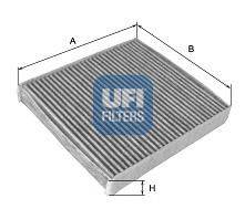 UFI 5412200 Фільтр, повітря у внутрішньому просторі