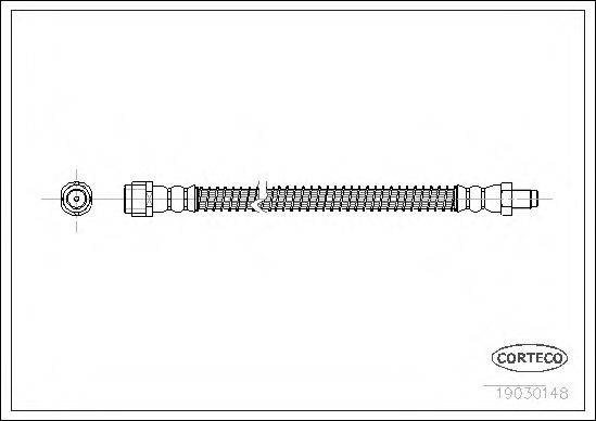 CORTECO 19030148 Гальмівний шланг
