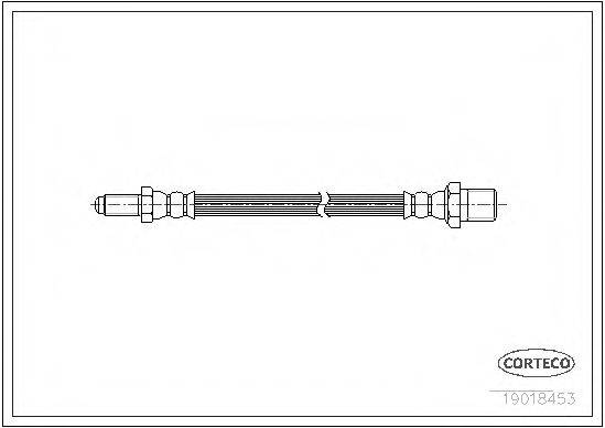 CORTECO 19018543 Гальмівний шланг