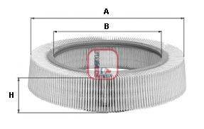 SOFIMA S3005A Повітряний фільтр