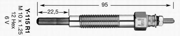 NGK 2161 Свічка розжарювання