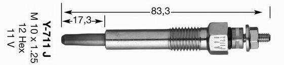 NGK 4467 Свічка розжарювання