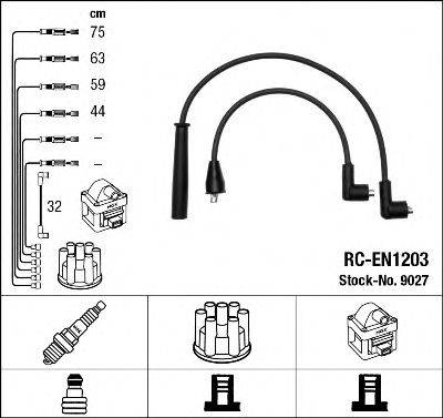 NGK 9027 Комплект дротів запалювання