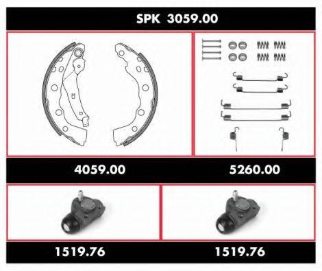 ROADHOUSE SPK305900 Комплект гальм, барабанний гальмівний механізм