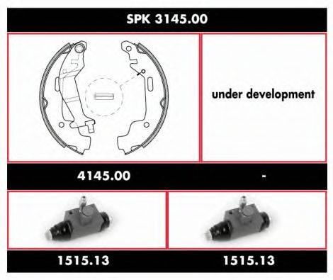 ROADHOUSE SPK314500 Комплект гальм, барабанний гальмівний механізм