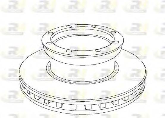 ROADHOUSE NSX105420 гальмівний диск