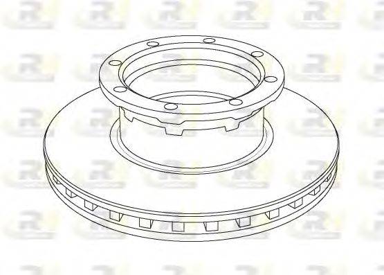 ROADHOUSE NSX105620 гальмівний диск