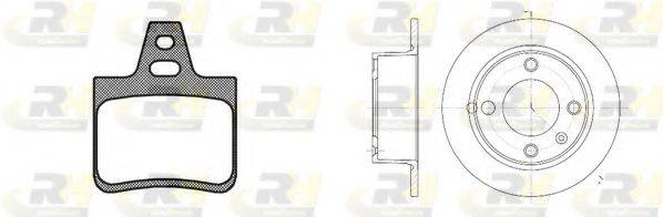 ROADHOUSE 810200 Комплект гальм, дисковий гальмівний механізм