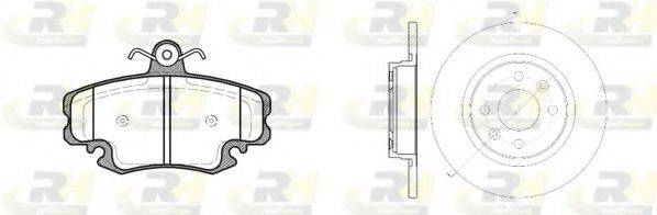 ROADHOUSE 814107 Комплект гальм, дисковий гальмівний механізм