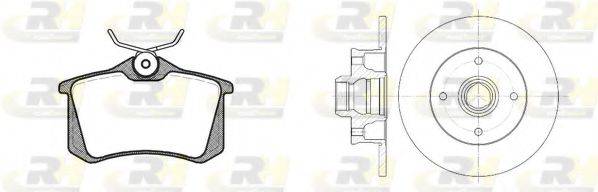 ROADHOUSE 826302 Комплект гальм, дисковий гальмівний механізм