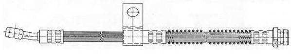 REMSA 190442 Гальмівний шланг