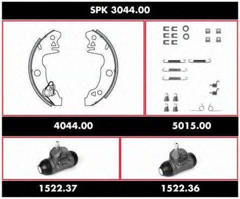 REMSA SPK304400 Комплект гальм, барабанний гальмівний механізм