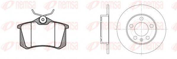 REMSA 826301 Комплект гальм, дисковий гальмівний механізм