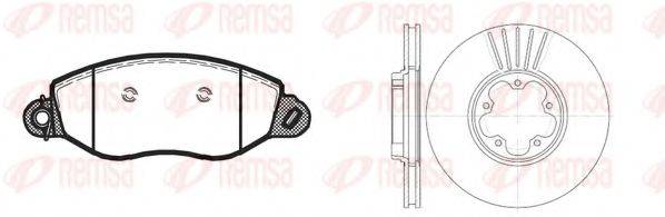 REMSA 877203 Комплект гальм, дисковий гальмівний механізм