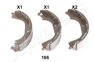 JAPANPARTS GF196AF Комплект гальмівних колодок