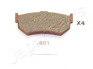 JAPANPARTS PP401AF Комплект гальмівних колодок, дискове гальмо