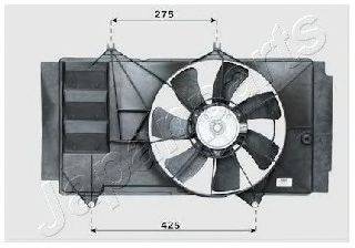 JAPANPARTS VNT151829 Вентилятор, охолодження двигуна