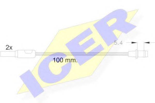 ICER 610085EC Сигналізатор, знос гальмівних колодок