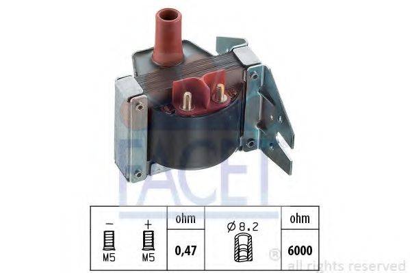 FACET 96072 Котушка запалювання