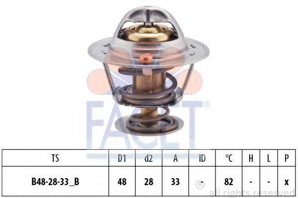 FACET 78319S Термостат, охолоджуюча рідина