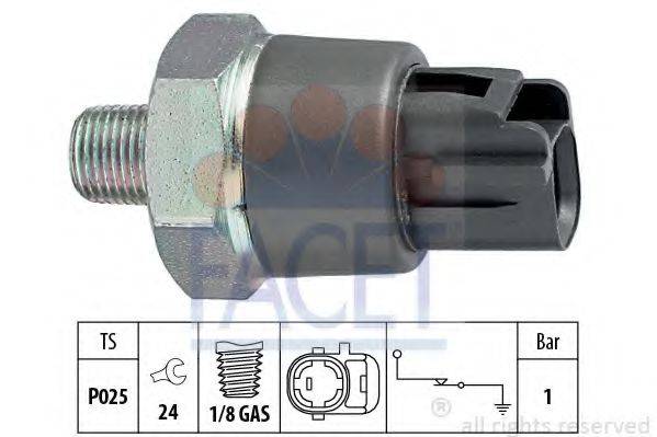 FACET 70188 Датчик тиску масла