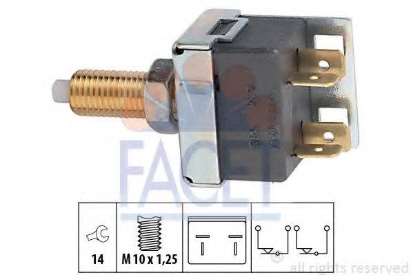 FACET 71036 Вимикач ліхтаря сигналу гальмування