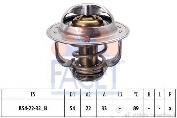 FACET 78693S Термостат, охолоджуюча рідина