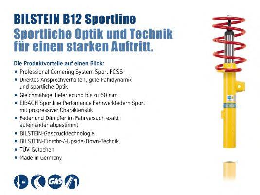 BILSTEIN BIL015021 Комплект ходової частини, пружини / амортизатори