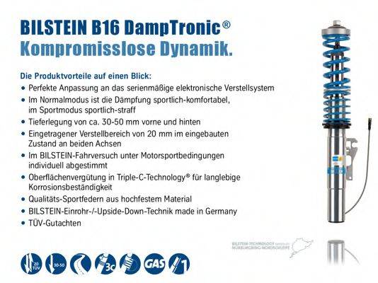 BILSTEIN BIL027506 Комплект ходової частини, пружини / амортизатори