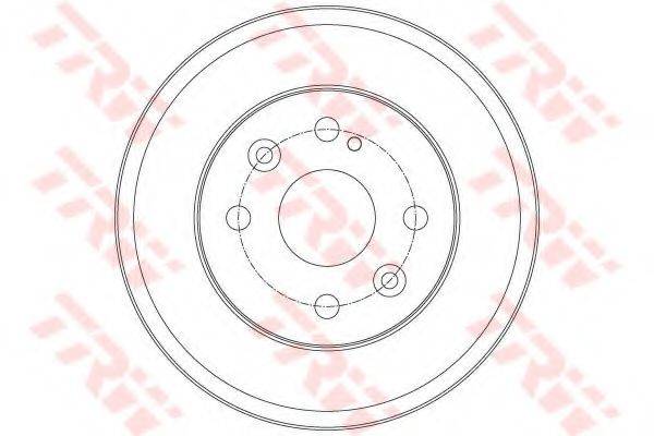 TRW DB4429 Гальмівний барабан