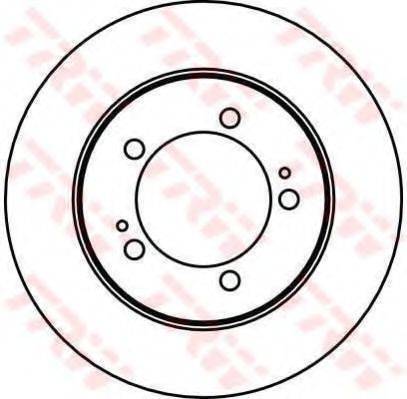 TRW DF1429 гальмівний диск