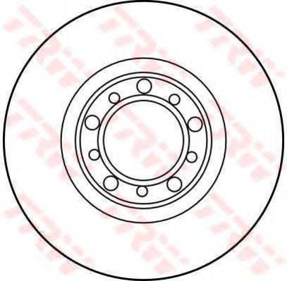 TRW DF1545 гальмівний диск