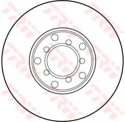 TRW DF1572 гальмівний диск
