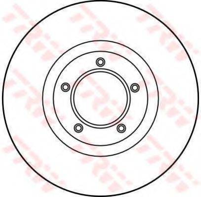 TRW DF1640 гальмівний диск