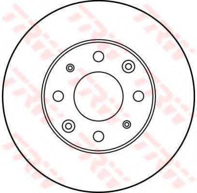 TRW DF1975 гальмівний диск