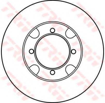 TRW DF2589 гальмівний диск