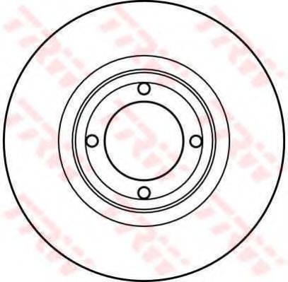 TRW DF2613 гальмівний диск